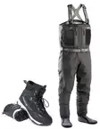 Guideline Laxa 2.0 vadarbukser och Guideline HD Vibram vadarskor - vadarpaket - Vadarlånga byxor + sko -erbjudandepaket - LaxaSGHD10 - 1