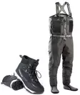Guideline Laxa Zip Waders and Guideline HD Vibram Wading Boots - Wader Package - Waders + Boot Offer Packages - LaxAzXSGHD10 - 1