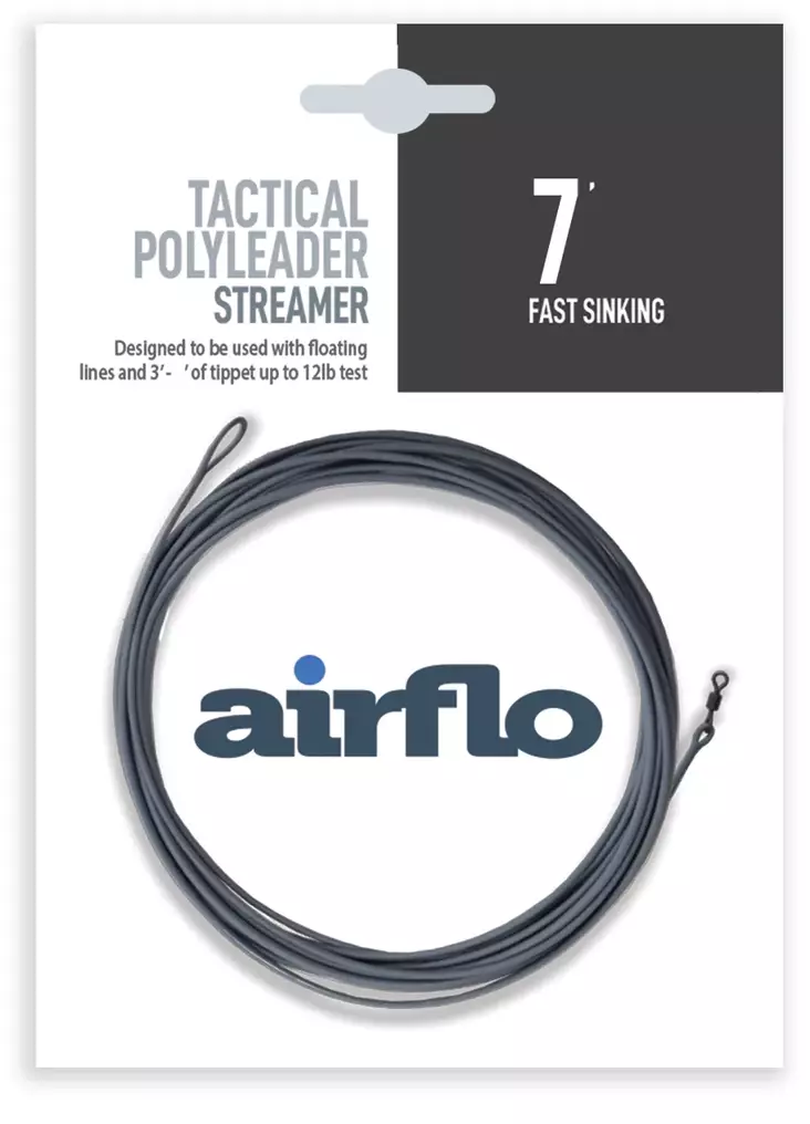 Airflo Tactical Polyleader 7' Streamer - Fly Lines for Two-Handed Rods - 614910109830 - 1