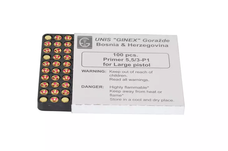 Ginex LP Large Pistol Primer 100/box - Dolls - ginexlp100 - 1