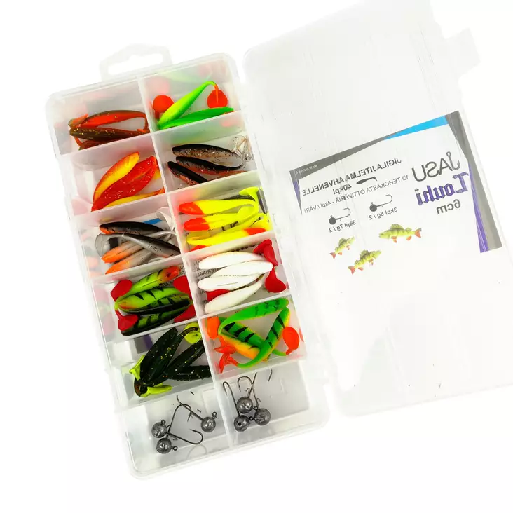 Jasu Louhi 6cm Jig Set 40pcs + Jig Heads - Jigs - 6430075932250 - 1