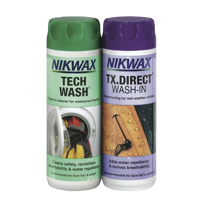 Nikwax Tech Wash + TX.Direct tvätt- och impregneringsmedel - Hårvårdsprodukter - 450103300 - 1