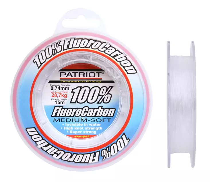 Patriot Medium-Soft 100% Fluorocarbon - Fluorkarbon - 6417512536370 - 1