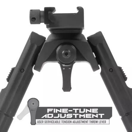 UTG Heavy Duty Recon 360 Mellanhög Bipod - Bipoder - 4717385557321 - 2