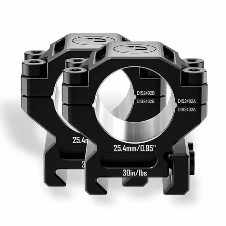 DiscoveryOpt Precision Rings 1" Low - Weaver / Picatinny - 40440150001 - 1