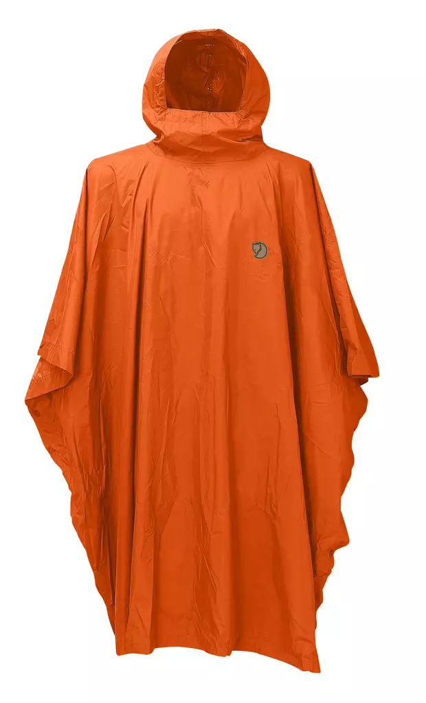 Fjällräven Poncho, Orange - Rainwear - 7323450168001 - 1