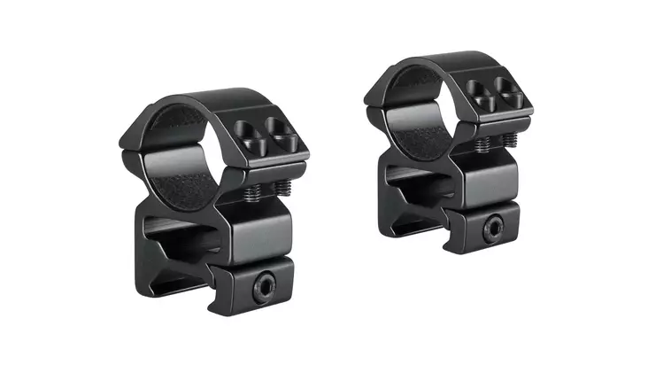 Hawke Kikarfästen 1" Hög Weaver / Picatinny - Weaver / Picatinny - 5054492221141 - 1