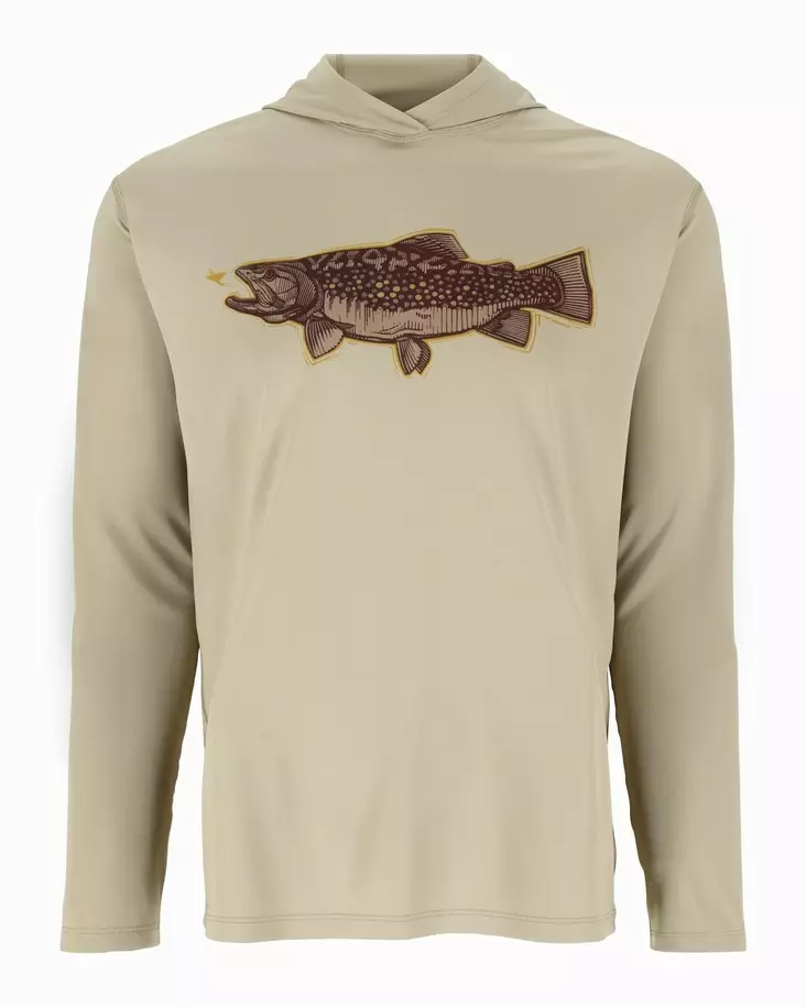 Simms Tech Hoody Stone Trout Fly - Other Clothing - 694264670521 - 1