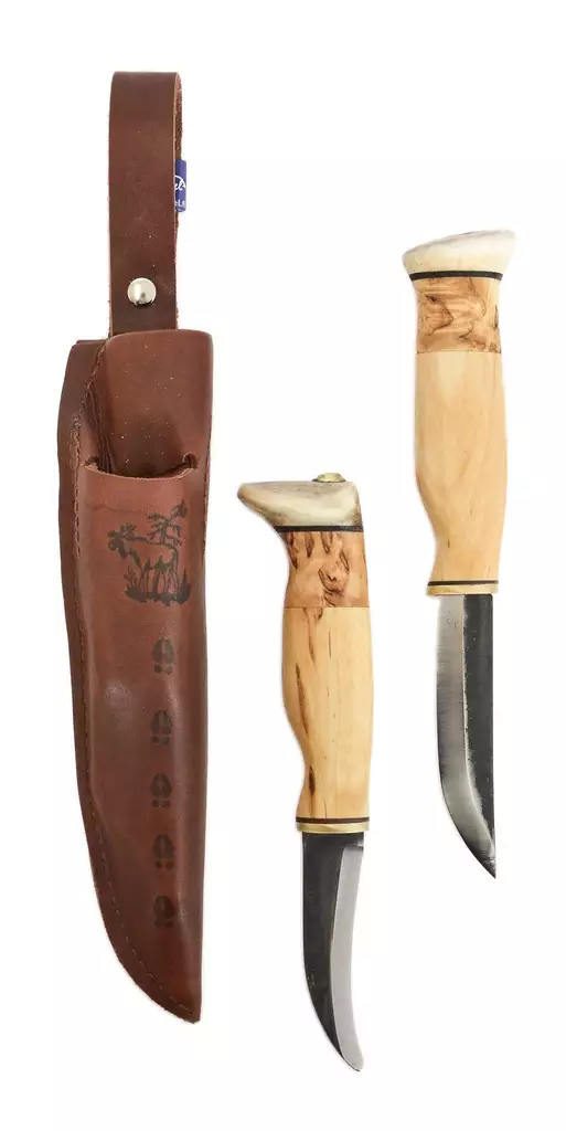 Wood Jewel Dubbelkniv med öppningskniv - Knivar - 6430063510101 - 2