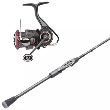 AAVA Ahku + Daiwa Fuego LT 23 Perch/Zander Spinning Combo - Fishing Rod Sets - 64175128446422 - 1