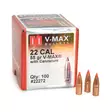Hornady .224 V-Max 55gr Bullet - Bullets in Other Calibers - 090255222722 - 3