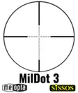 Meopta Meopro R6 5-30x56 FFP RD - Mil-Dot 3 - Meopta kikarsikten - 8594050737242 - 4