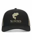 Simms Double Haul Trucker Cap - Stone Black - Hats and Caps - 694264673942 - 1