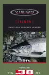 Vision Salmon Leader 15ft/4.5m - Tapered Leaders - 6417512301022 - 1
