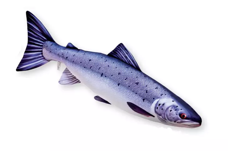 Gosedjursfisk Lax 90cm - Gosedjur - 5905279175082 - 1