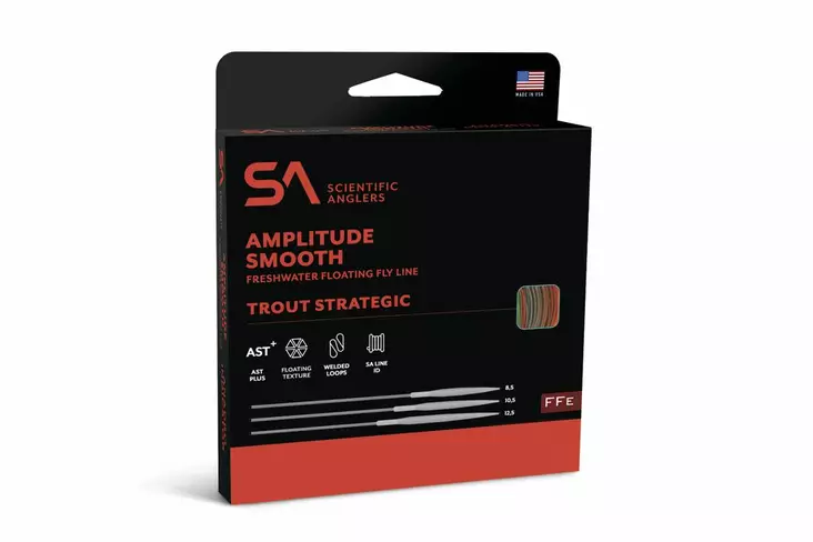 Scientific Anglers Amplitude Smooth Trout Strategic 10.5 fluglina - Fluglinor för enhandsspön - 840309145572 - 1