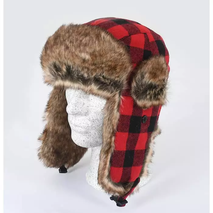Woodline Fur Hat Canada Red - Headwear - 7333080059372 - 1