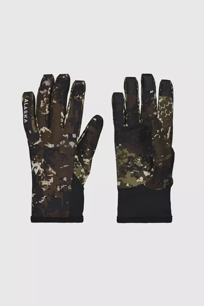 Alaska Chaser Stretch Gloves, BlindTech Forest - Gloves - 6438347050503 - 2