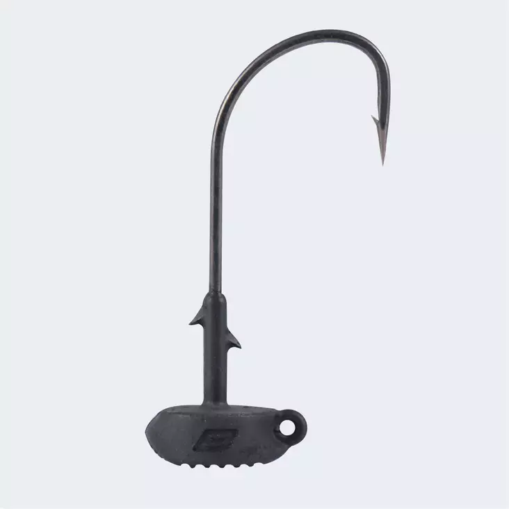 BKK Draggin' Ned jigghuvud färg: Svart - Jiggskallar och krok - 6939067052223 - 1