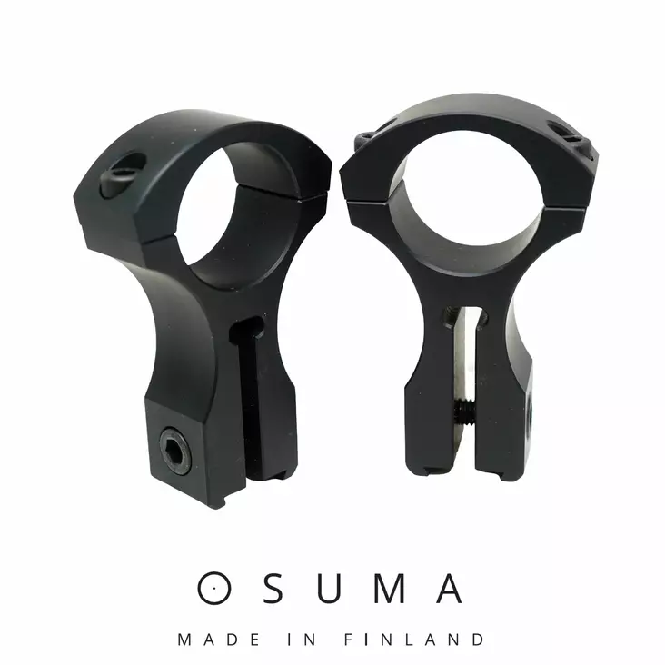 Osuma kikarinfästen 17mm för skena, 30mm - 17mm Tikka - 6430068620713 - 1