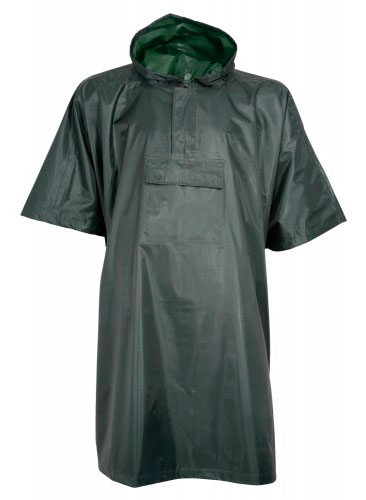 Percussion Poncho Rain Cape, Green - Rainwear - 3660529058233 - 1