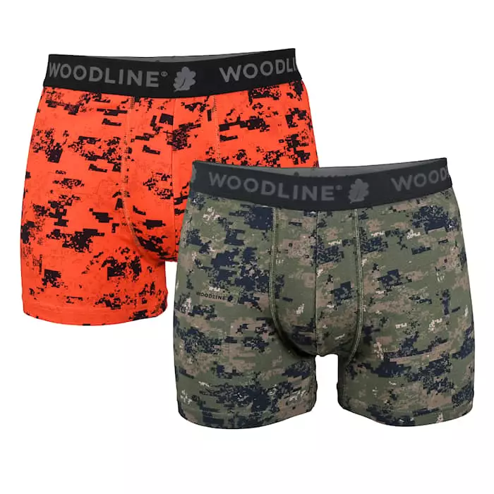 Woodline Boxers Camo 2st - Underkläder - 7333080058993 - 1