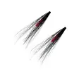 Eumer Bucktail vit/svart - Flugor - 6430021452634 - 1