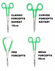 Vision Stainless Steel Forceps (Various Models) - Other Fly Fishing Products - 6417512820974 - 1
