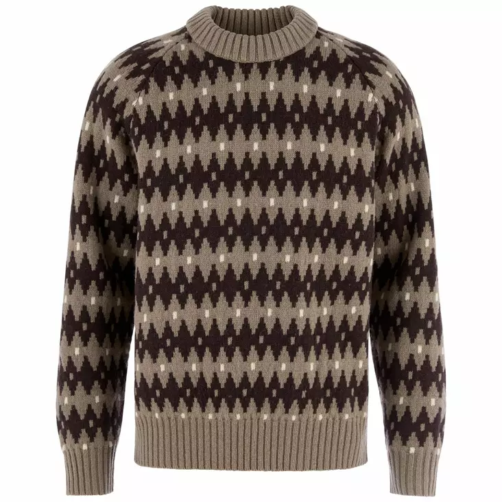 Fjällräven Övik Jacquard Stickad M #S - Skjortor - 7323451200434 - 1