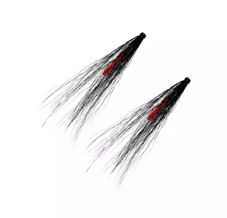 Eumer Bucktail vit/svart - Flugor - 6430021452634 - 1