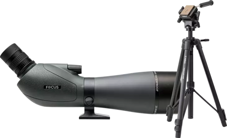 Focus Viewmaster 20-60x80 Kikkertsikte - Teleskop - 7391879053314 - 1
