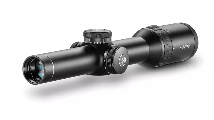 Hawke Endurance 30 WA 1-4x24 Tactical Dot - Hawke Rifle Scopes - 5054492163014 - 1