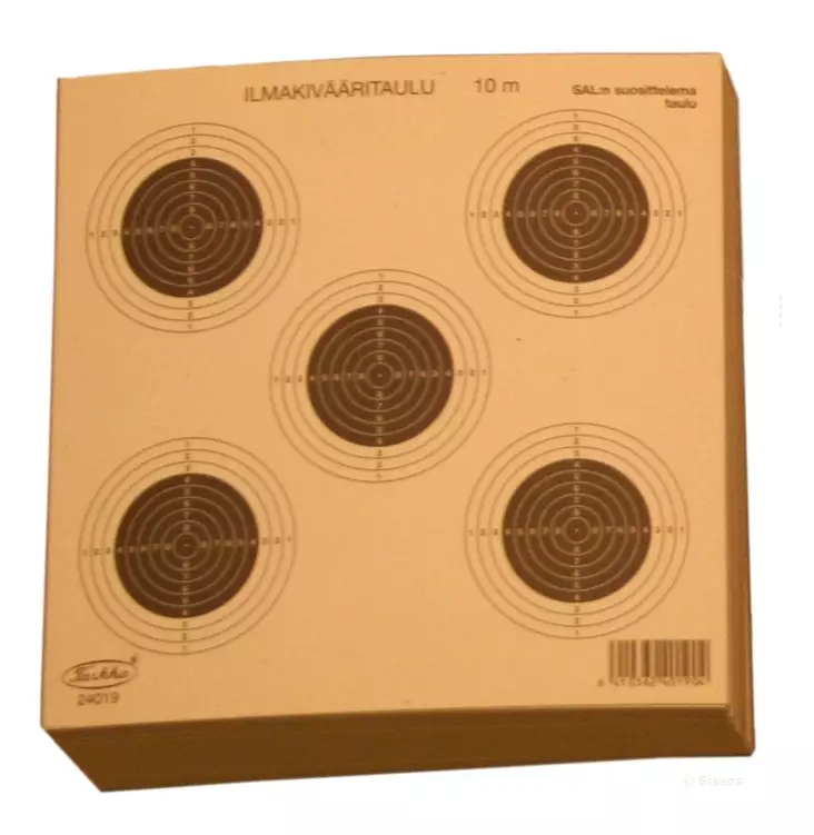 Air Rifle Target 19, Pack of 100 - Air Rifles - 6410362401904 - 1