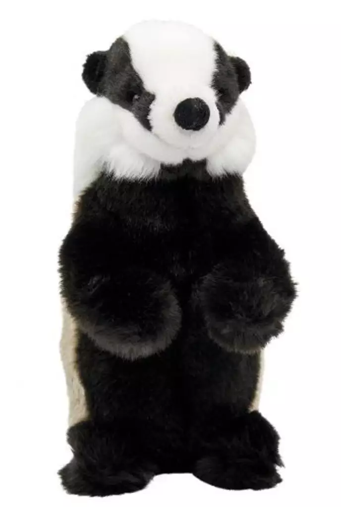Plush Toy Standing Badger 27cm - Plush Toys - 4028667191684 - 1