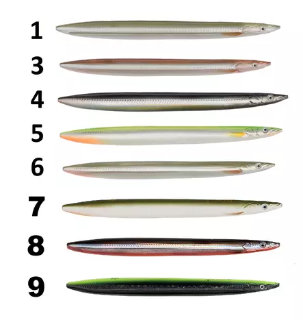 Savage Gear 3D Line-Thru Sandeel Trout Lure 15cm/27g - Trout Lures - 5706301557605 - 2