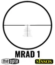 Meopta Meopro R6 4,5-27X50 FFP RD - MRAD 1 - Meopta kikarsikten - 8594050737235 - 4