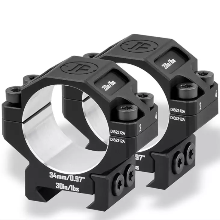 DiscoveryOpt Scope Rings 34 mm Low - Weaver / Picatinny - 40440150005 - 1