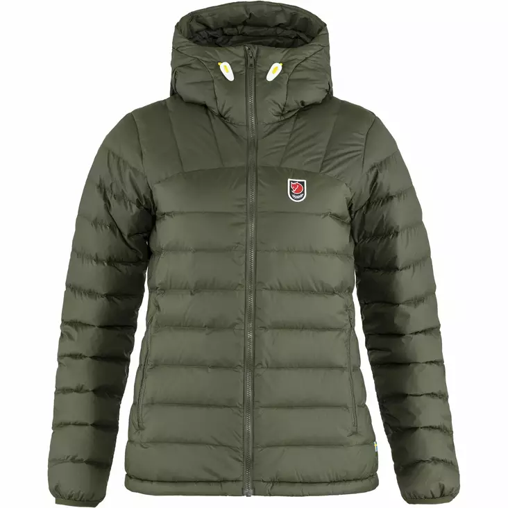 Fjällräven Expedition Pack Down Hoodie Deep Forest vinterjacka för kvinnor - Jackor - 7323450728335 - 1