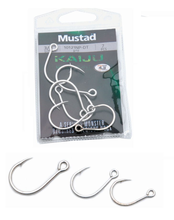 Mustad Ultrapoint Kaiju-krok 10st/fp 10121NP-DT - Lås, klippare, peruker, småartiklar - 7021560031405 - 1