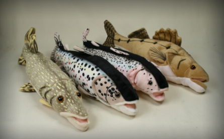 Mjukfisk Taimen 43cm - Gosedjur - 4028667113495 - 1