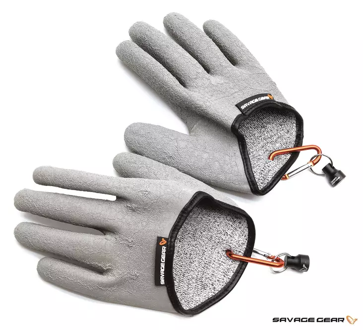 Savage Gear Guard Gloves for Fish Handling - Other Fishing Gear - 5706301514035 - 1