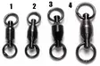 Patriot Ball Bearing Swivel Pack of 5 - Locks, Scissors, Wigs, and Small Accessories - 6417512503716 - 1