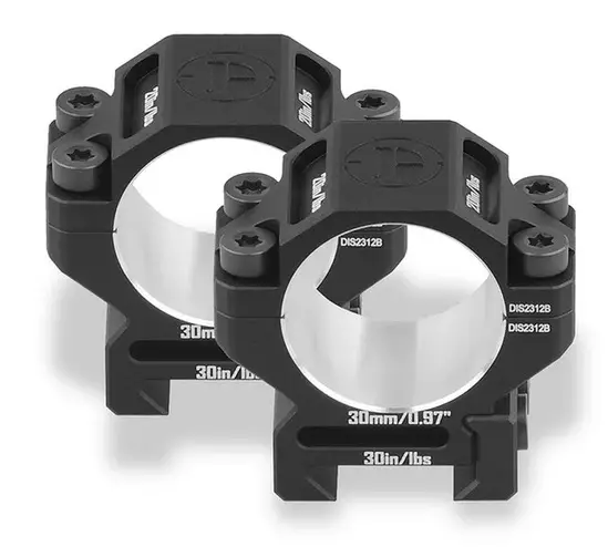 DiscoveryOpt Kikarsikte Ringar 30 mm Låga - Weaver / Picatinny - 40440150016 - 1