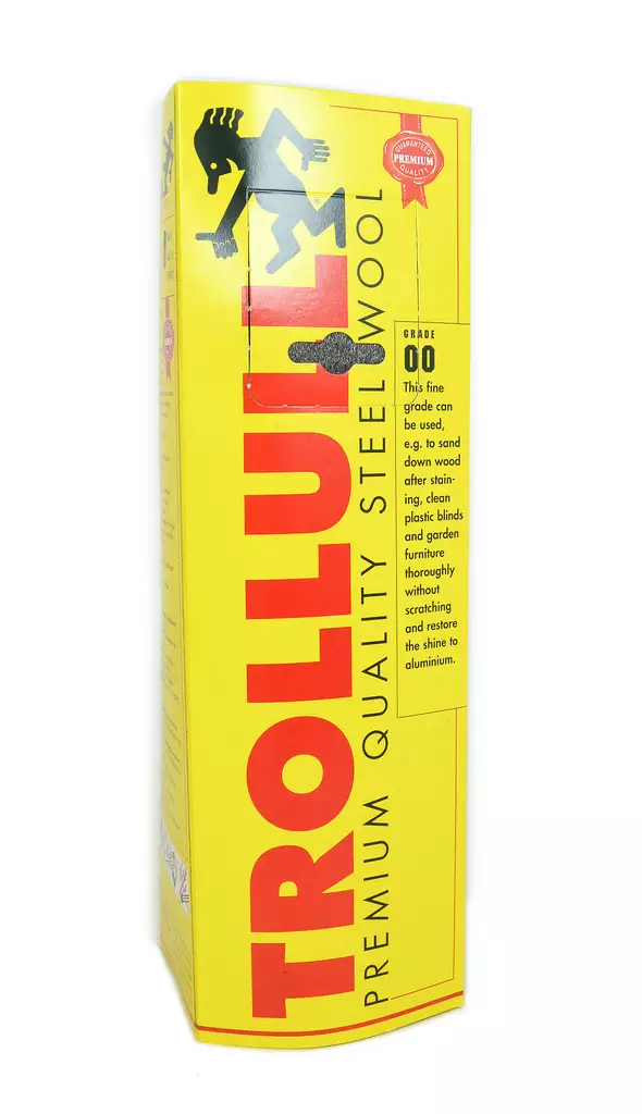 Stålull 00 200 g - Rengöringsverktyg - 4003364419996 - 1