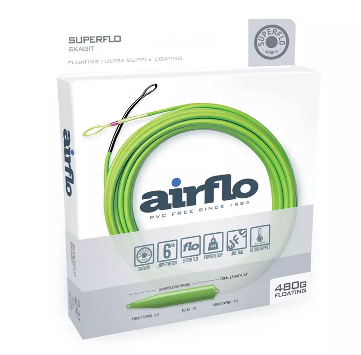 Airflo Superflo Skagit Fly Line - Fly Lines for Two-Handed Rods - 614910107607 - 1