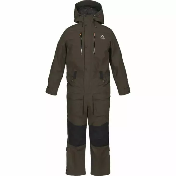 AlaskaTundra Brown Men's Overall - Jackets and Vests - 6438347052217 - 1