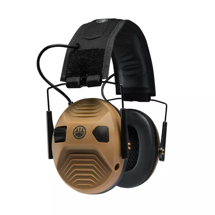 Beretta Electronic Earmuffs - Brown - Safety Glasses - 8051832654147 - 1