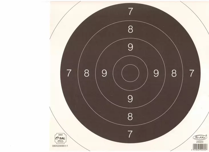 Skjuthålan mitt 23 Vir, 100 st - Skjutmål - 6410362402307 - 1