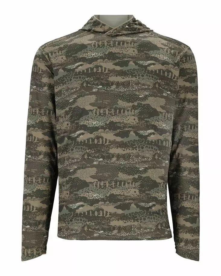 Simms Sflex BugStopper Hoody Shroud Loden - Insect-Repellent Clothing - 694264679647 - 1