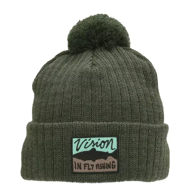 Vision Merino Pompom Beanie - Hats and Caps - 6417512846417 - 1